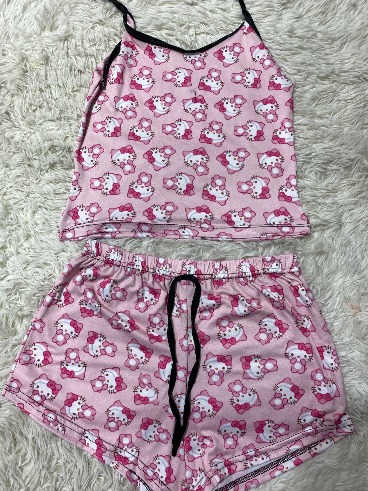 Hello Kitty Oso Blusa Con Short