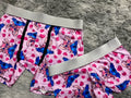 Stitch Su Novia Fondo Rosa Duo Con Boxer Unitalla