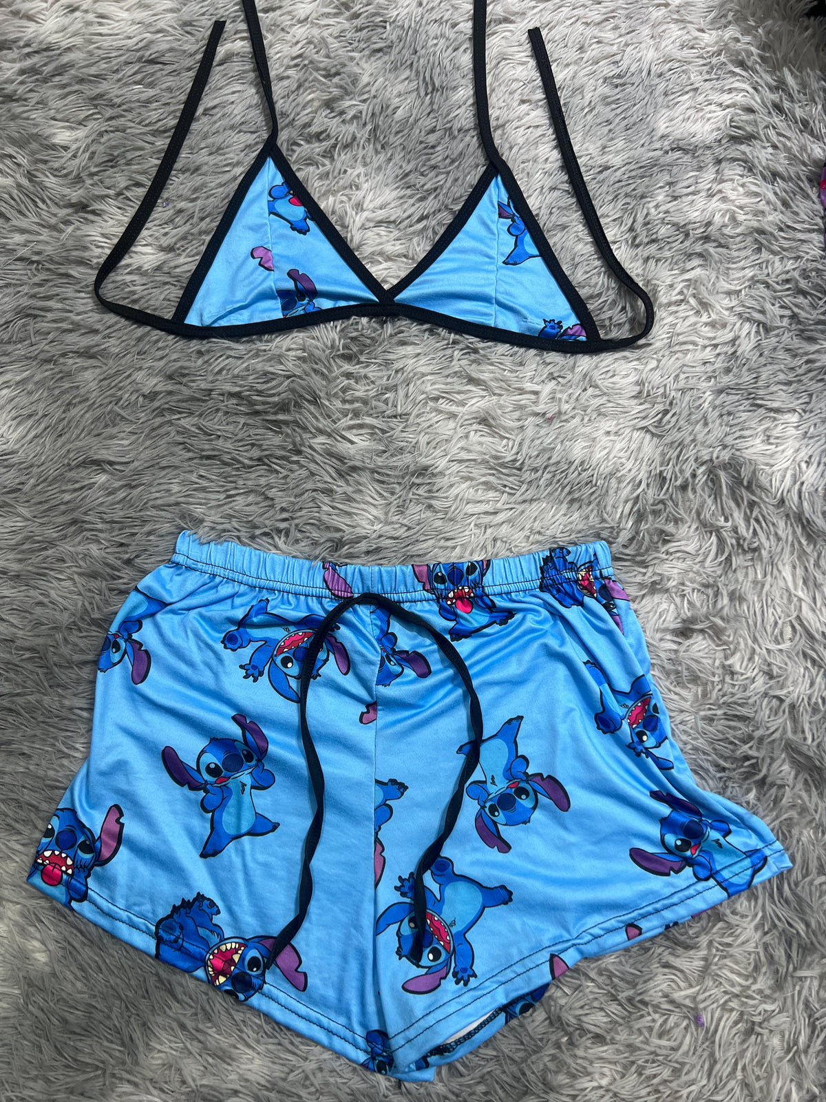Stitch Completo Top Con Short Brush