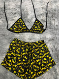 Batman Corazón Top Con Short Brush