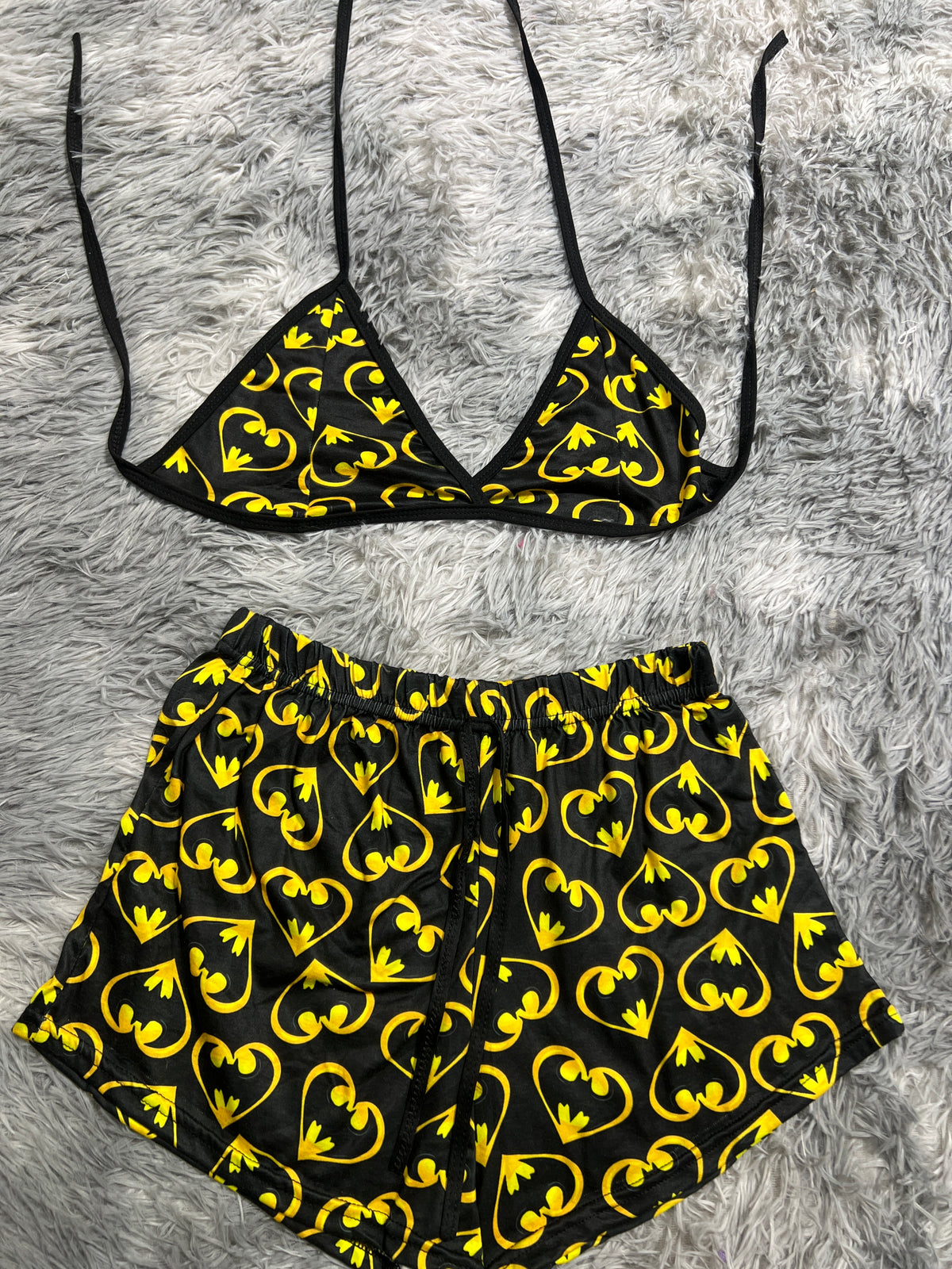 Batman Corazón Top Con Short Brush