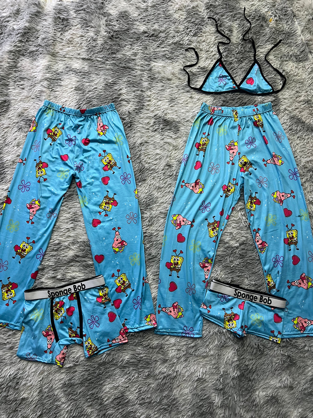 Bob Esponja Patricio Pijama De 5 Piezas