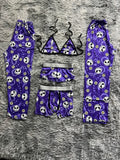 Jack Morado Pijama De 5 Piezas