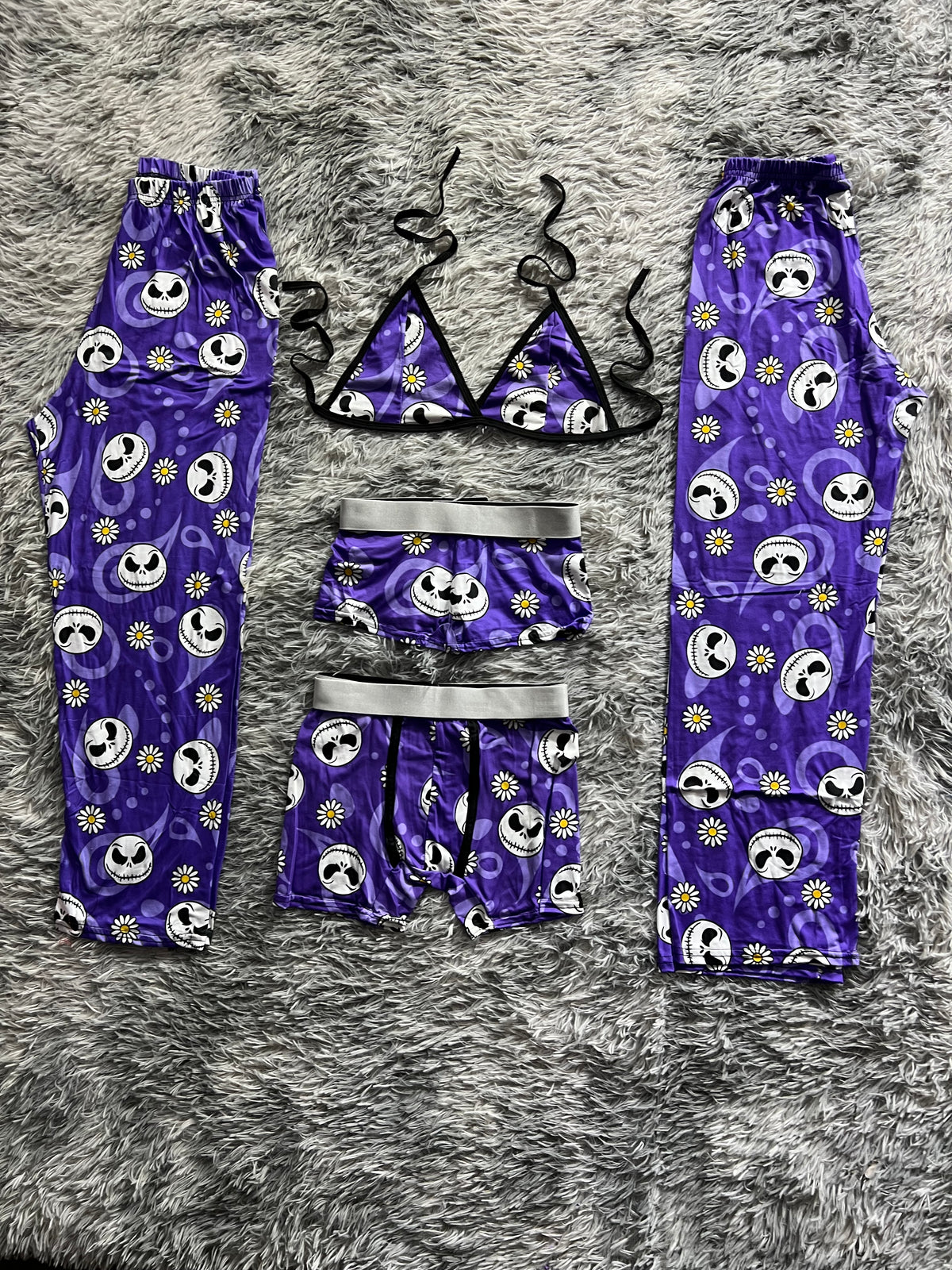 Jack Morado Pijama De 5 Piezas