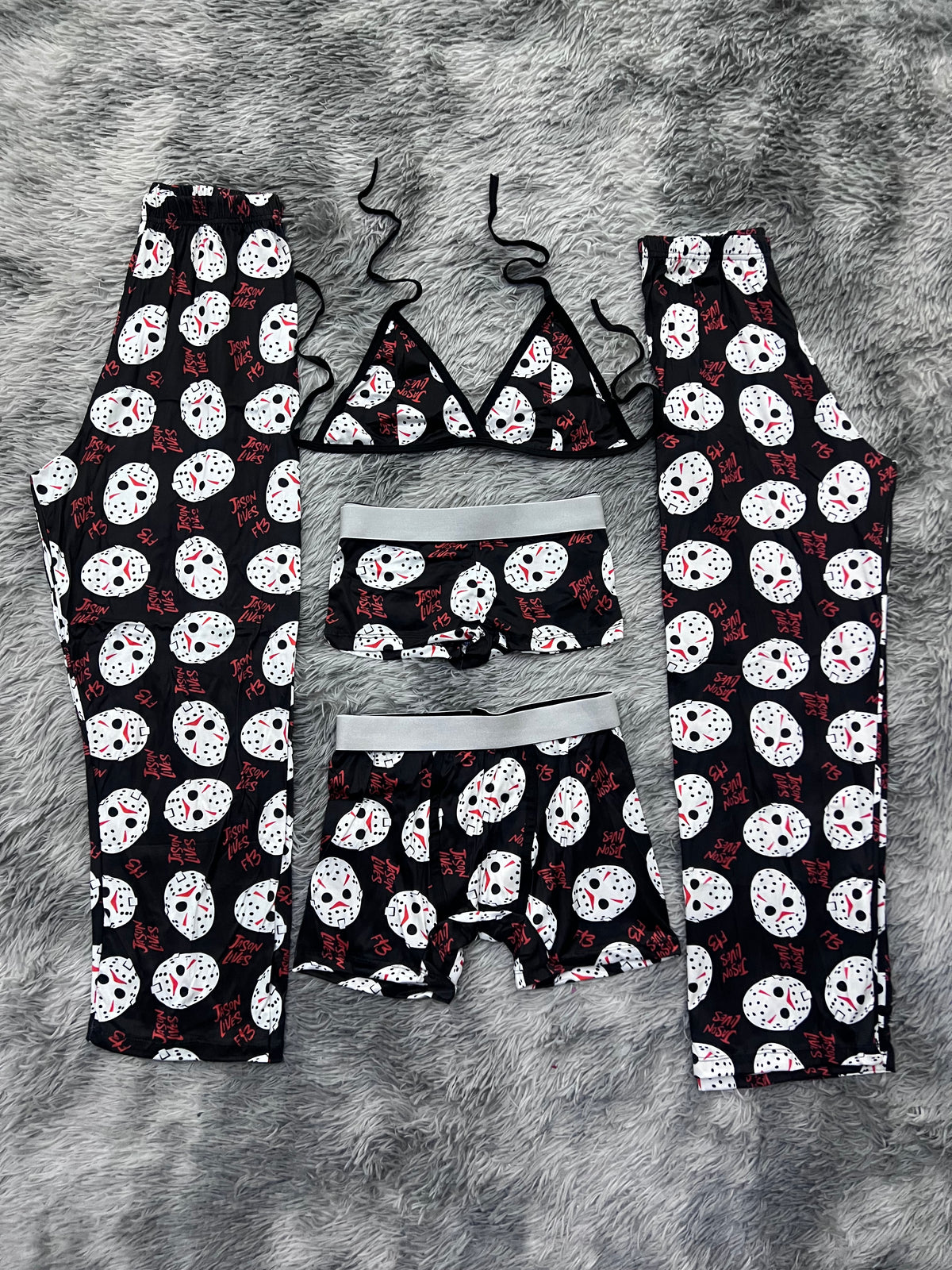 Jason F13 Pijama De 5 Piezas