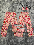 Rosita Fresita Pijama De 5 Piezas
