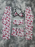 My Melody Y Hello Kitty Abrazadas Pijama De 5 Piezas