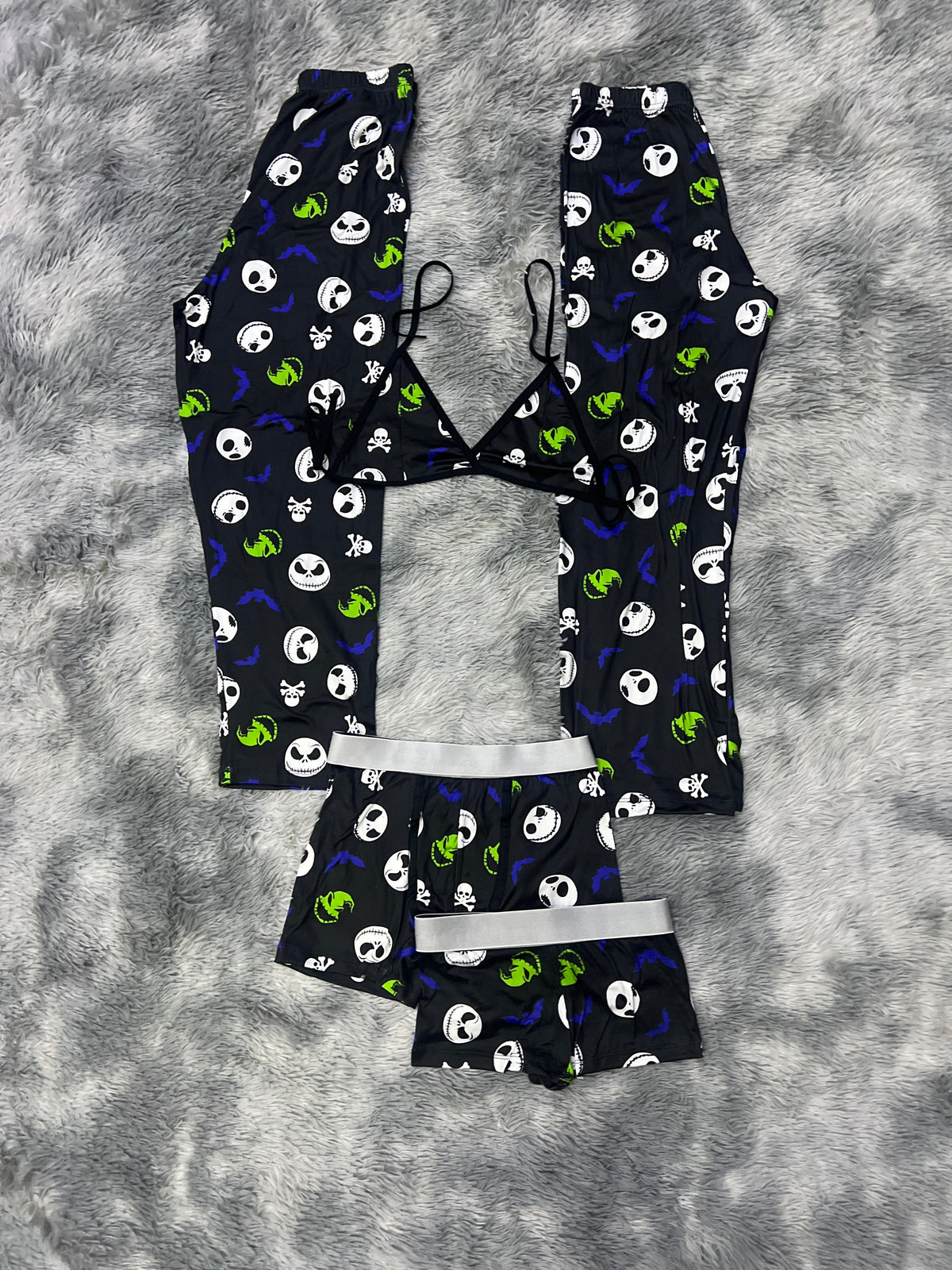 Jack Y Fantasma Pijama De 5 Piezas