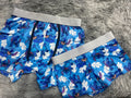 Stitch Palmera Fondo Azul Duo Con Boxer XL