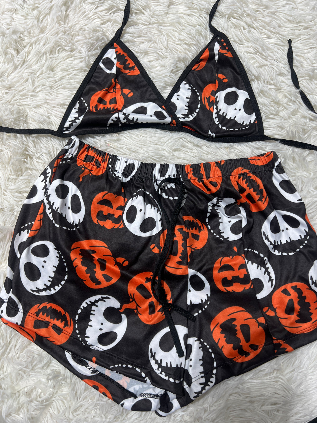 Jack Halloween Top Con Short Unitalla De Brush