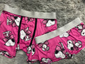 Snoopy Moño Rosa Duo Con Boxer Unitalla