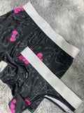 Hello Kitty Gris Fondo Negro Duo Unitalla Con Tanga