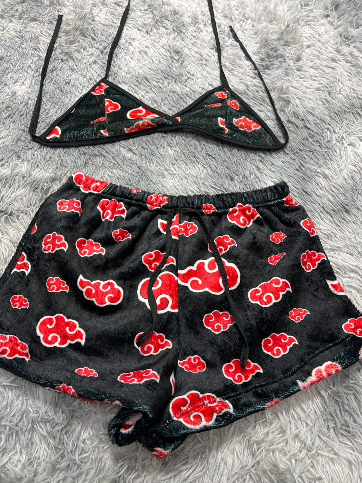 Akatsuki Top Con Short Afelpado