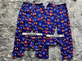 Spiderman Corazones Azules Pijama De 5 Piezas