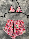 Rosita Fresita Top Con Short Afelpado