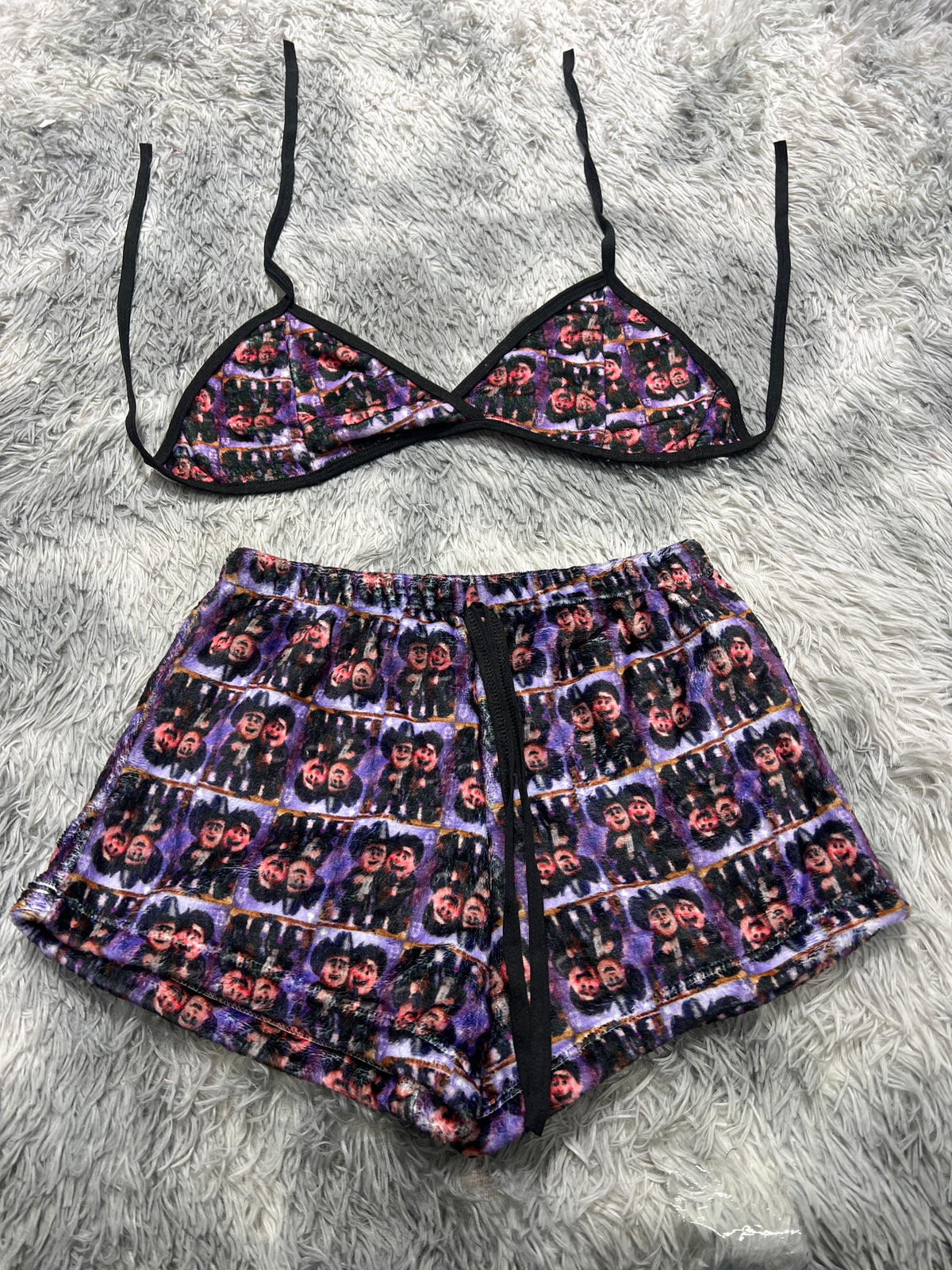 Julian Alvarez Top Con Short Afelpado