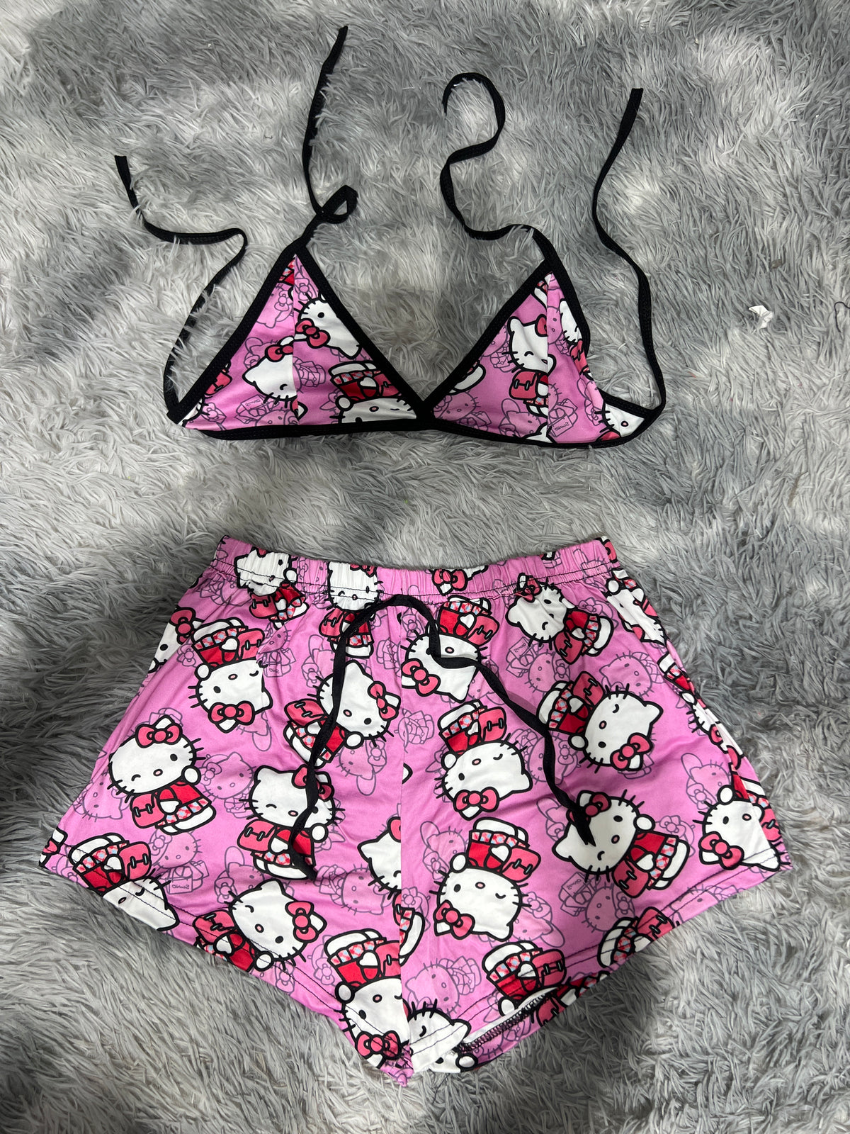 Hello Kitty Estudiante Top Con Short Brush