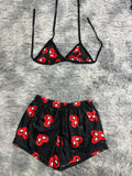 Spiderman Corazones Top Con Short Brush