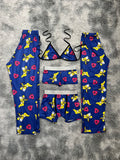 Simpson Cupido Pijama De 5 Piezas