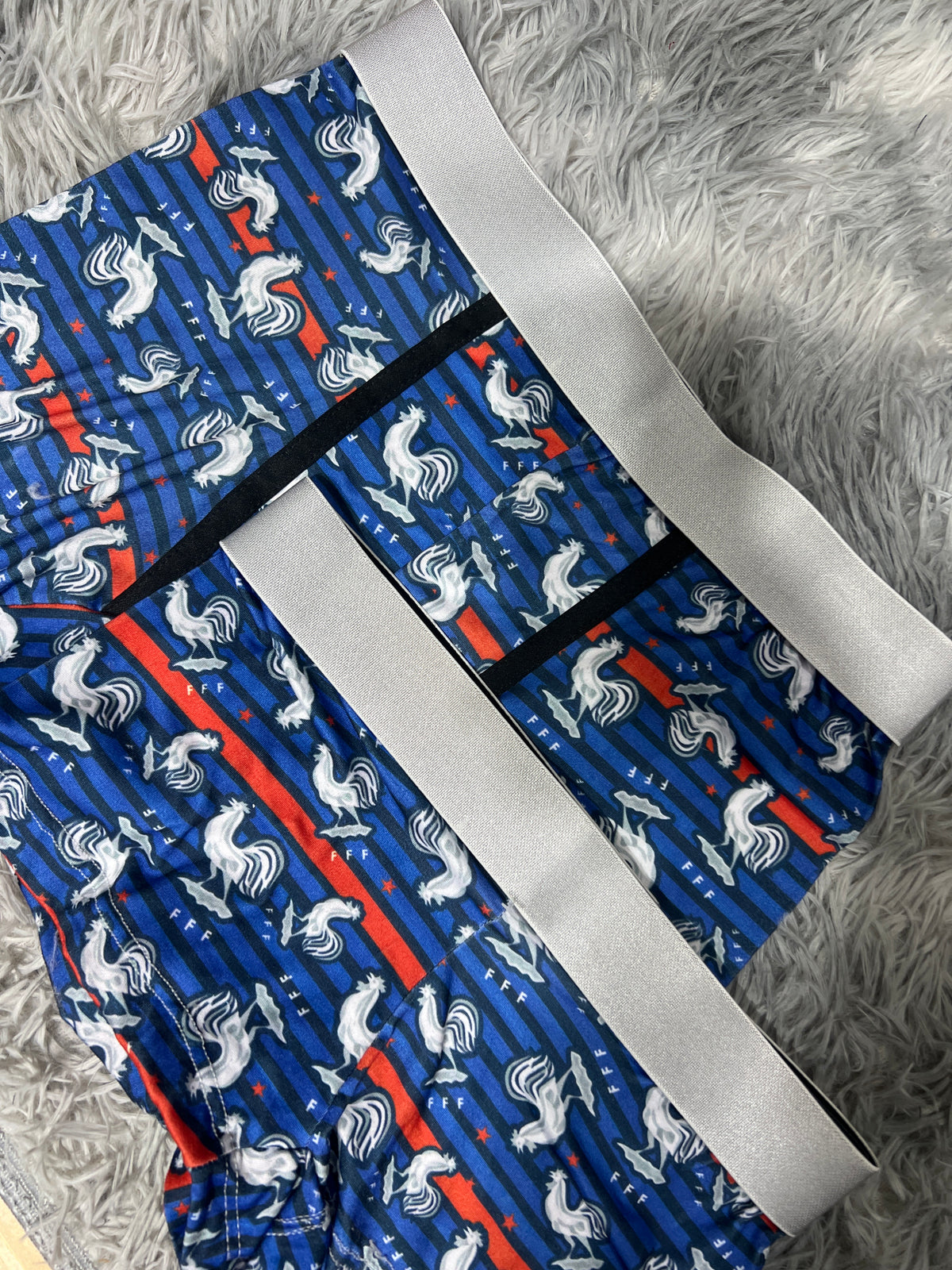 Francia Rayas Equipo Boxer Duo Con Boxer Unitalla