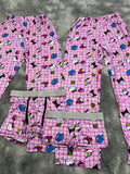 Sanrio Cuadrados Pijama De 5 Piezas