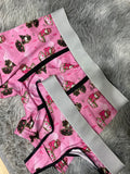 Kuromi Y My Melody Me Sombrila Duo Unitalla Con Tanga