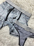 Stitch Gris Duo XL Con Tanga