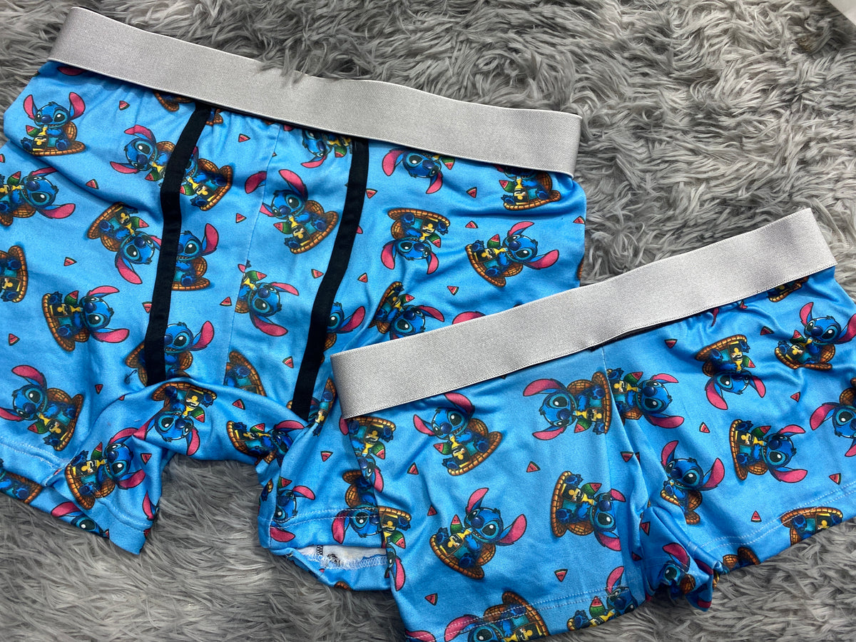 Stitch Sandía Duo Con Boxer Unitalla