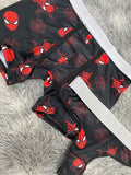 Spiderman Telarañas Rojas Duo XL Con Tanga