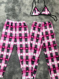 Cuadros Con Corazones Duo De Pijama Afelpada
