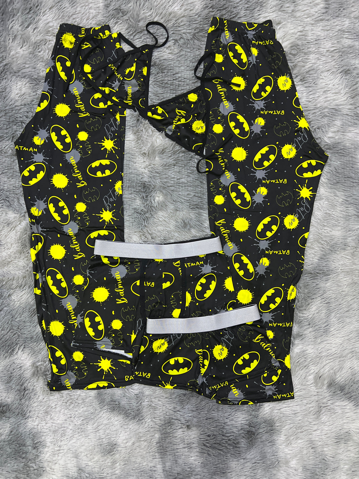 Batman Cómics Pijama De 5 Piezas