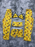 Winnie Pooh Poo Y Sus Amigos Pijama De 5 Piezas