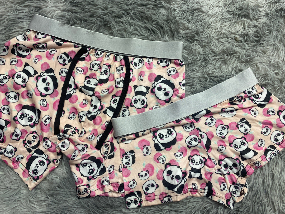 Panda Rosa Duo Con Boxer Unitalla