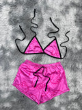 Hello Kitty Rosa Top Con Short Brush