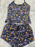 Kuromi Triangulos Blusa Con Short