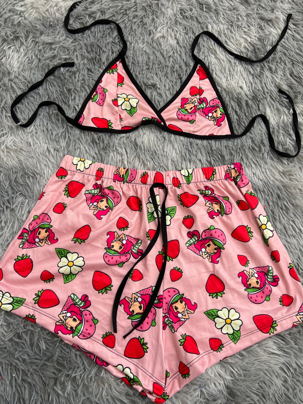 Rosita Fresita Flores Top Con Short Brush