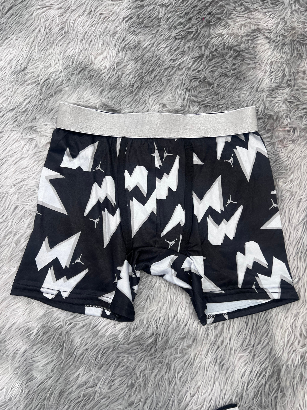 Jordan 23 Gris Y Negro Boxer Hombre Unitalla