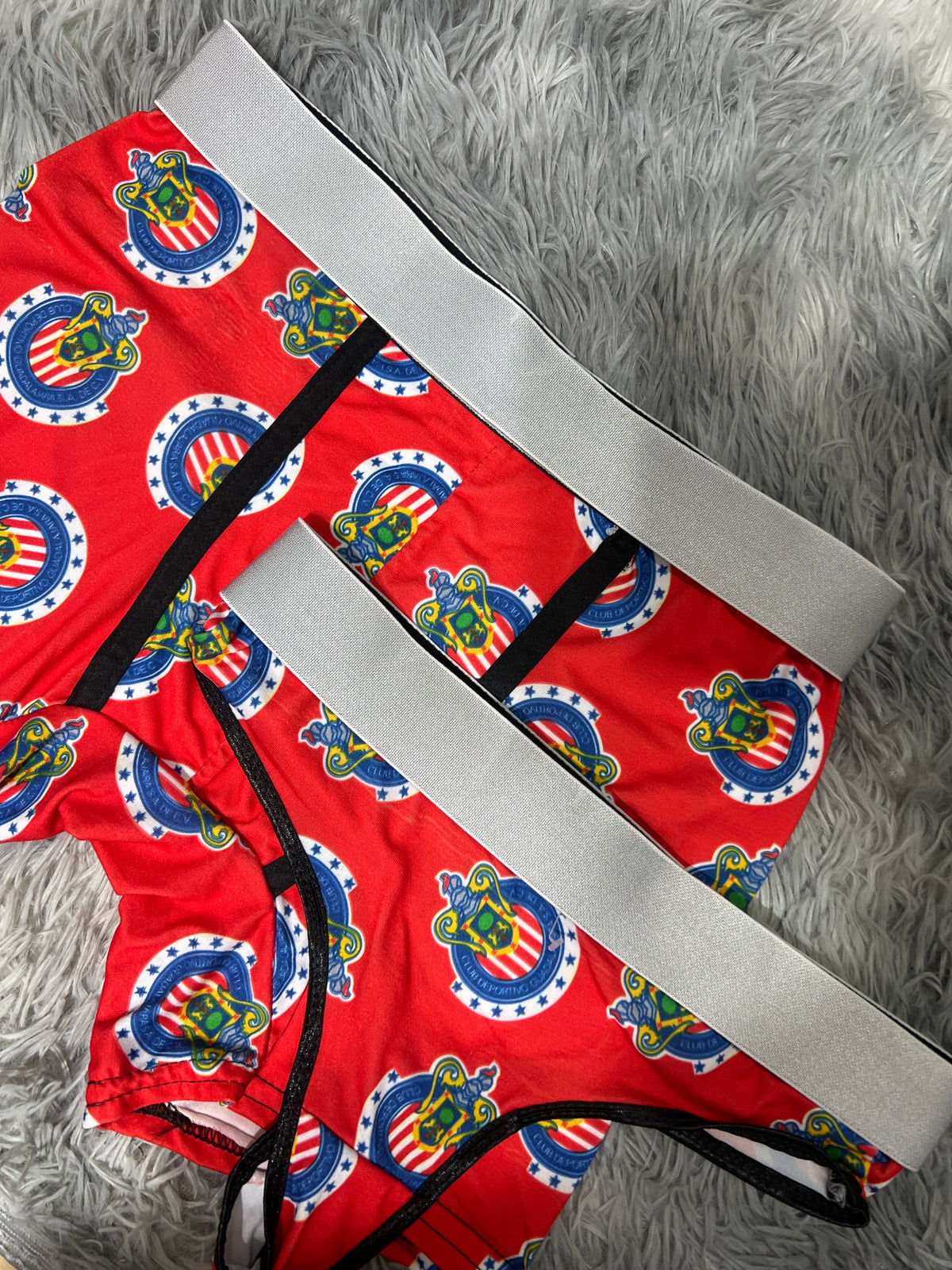 Chivas Fondo Rojo Duo Unitalla Con Tanga