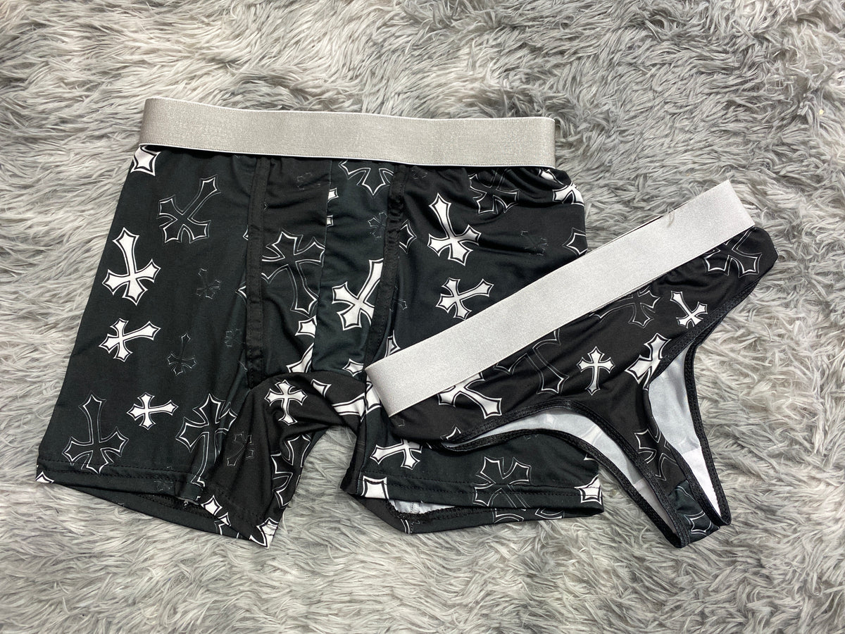 Cruz Negra Duo Unitalla Con Tanga