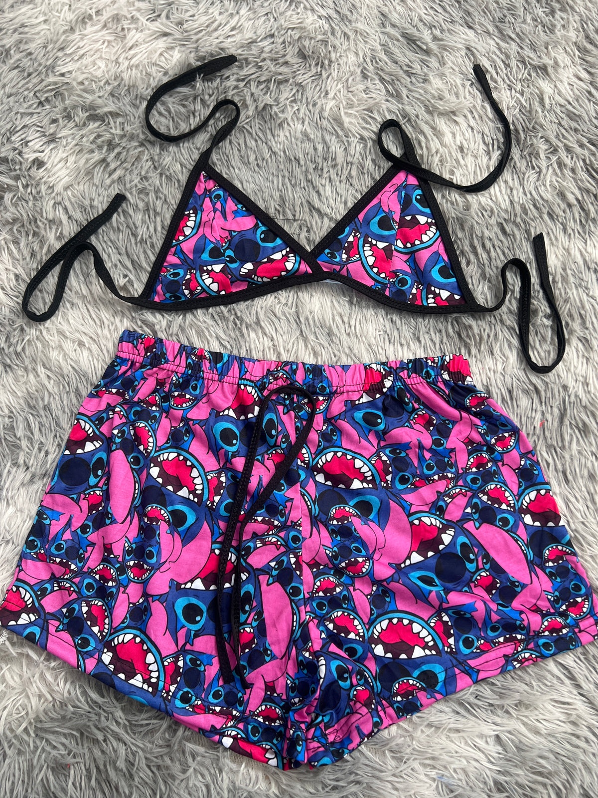 Stitch Risa Top Con Short Brush
