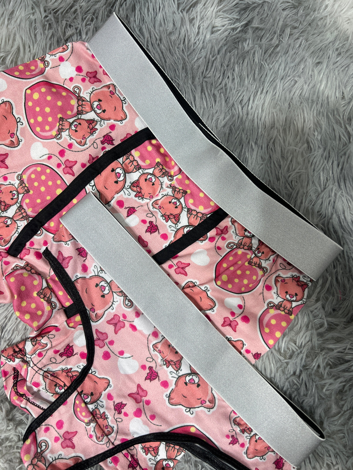 Gatitos Con Corazón Duo Unitalla Con Tanga