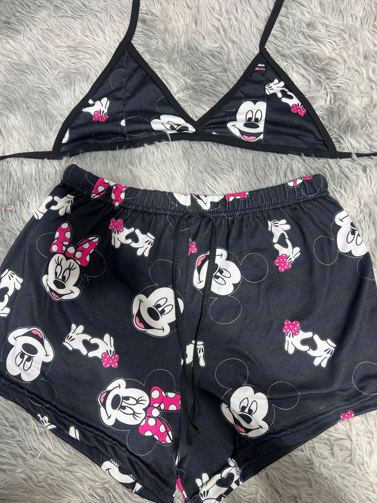 Mickey Mouse Top Con Short Brush