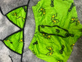 Grinch caras Top Con Short Afelpado
