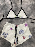 Koala Top Con Short Afelpado