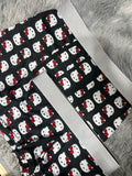 Hello Kitty Caras Fondo Negro Duo Con Boxer Unitalla