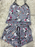 Snoopy Cupido Blusa Con Short