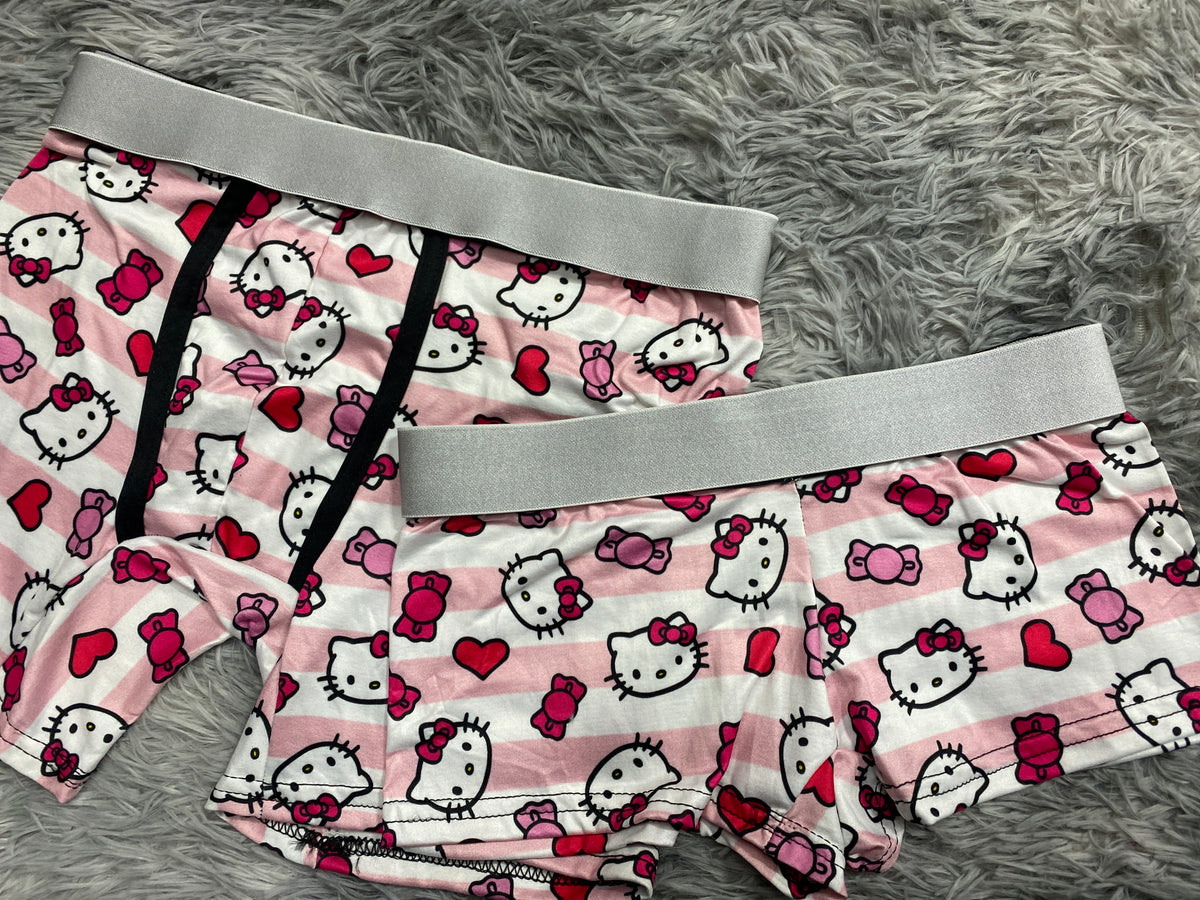 Hello Kitty Rayas Duo Con Boxer Unitalla