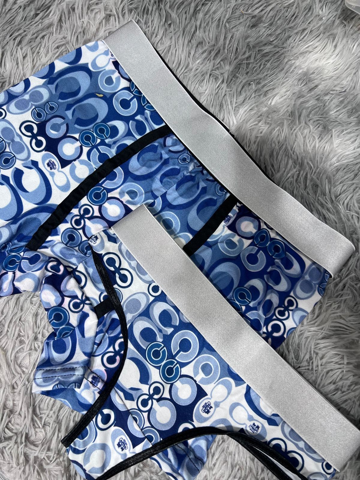 Coach Azul Duo Unitalla Con Tanga