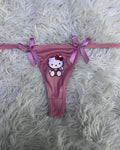 Hello Kitty Delgada Rosa Clarito Tanga De Dama