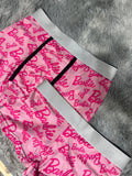 Barbie Rosa Duo Con Boxer XL